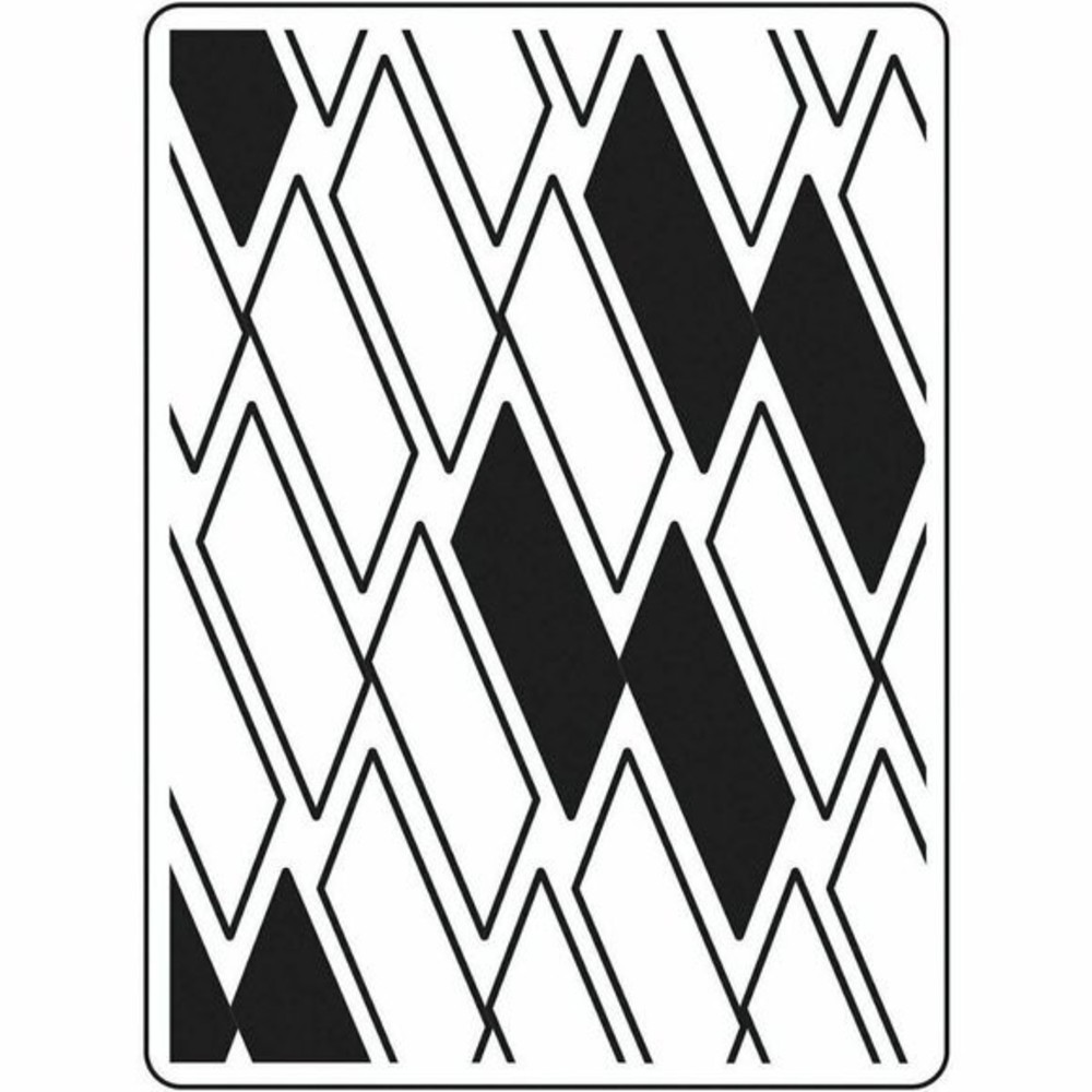 Darice Embossing Folder Rectangle Scrapbook Paper Crafts Card Making